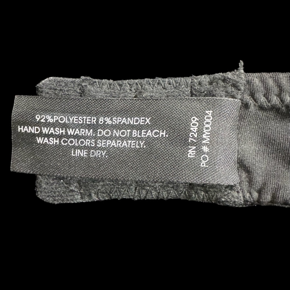 NWOT -Women’s Black Bra & Panty Set -Besima -Cheetah Print Edging -Sizes 34B & 7 - Picture 10 of 12